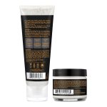 SheaMoisture African Black Soap Scrub And Lotion Blemish Prone Skin Cleanser And Scrub and Lotion Duo Clarifying, 2 Count - Image 2